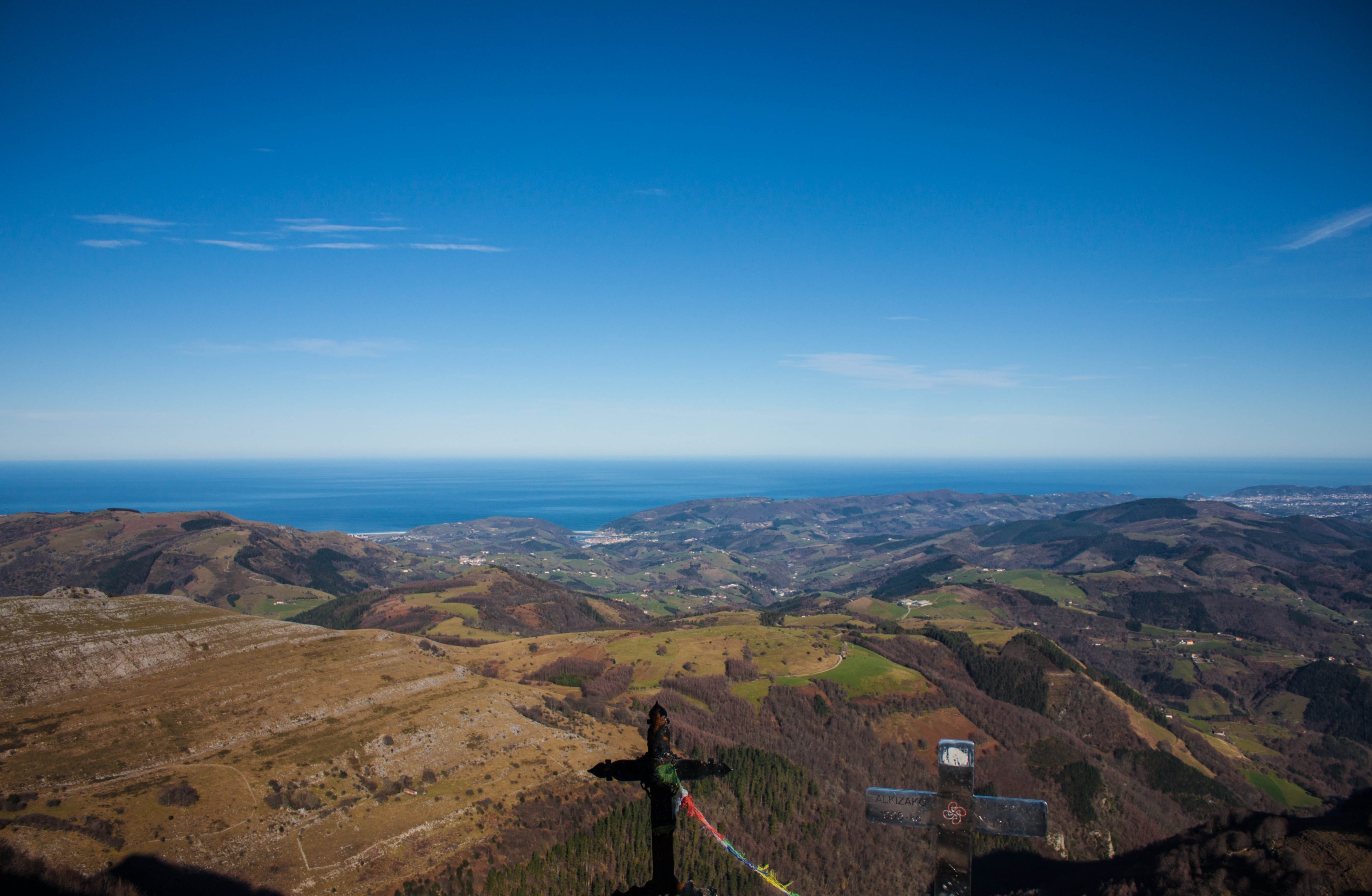 5. Orio coastline from Ernio´s summit