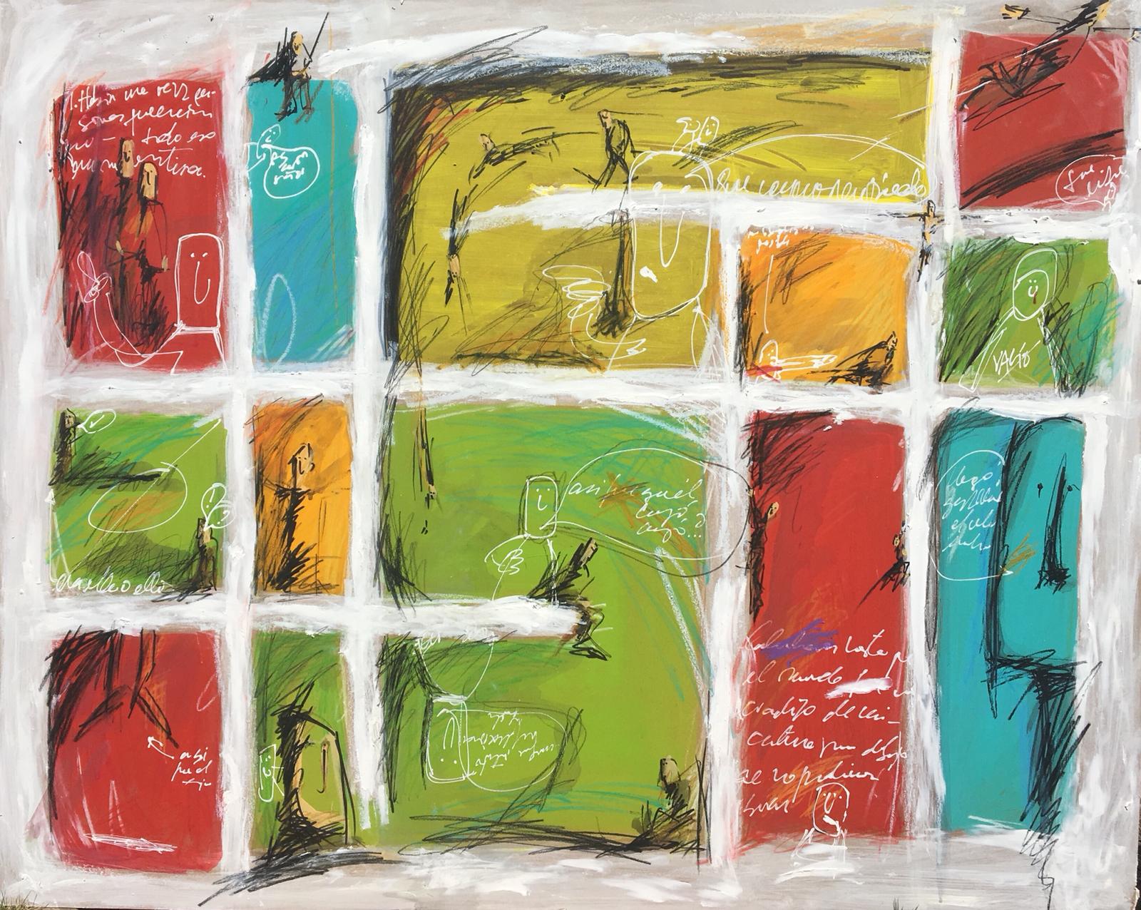 Pancho Perrier - Técnica Mixta