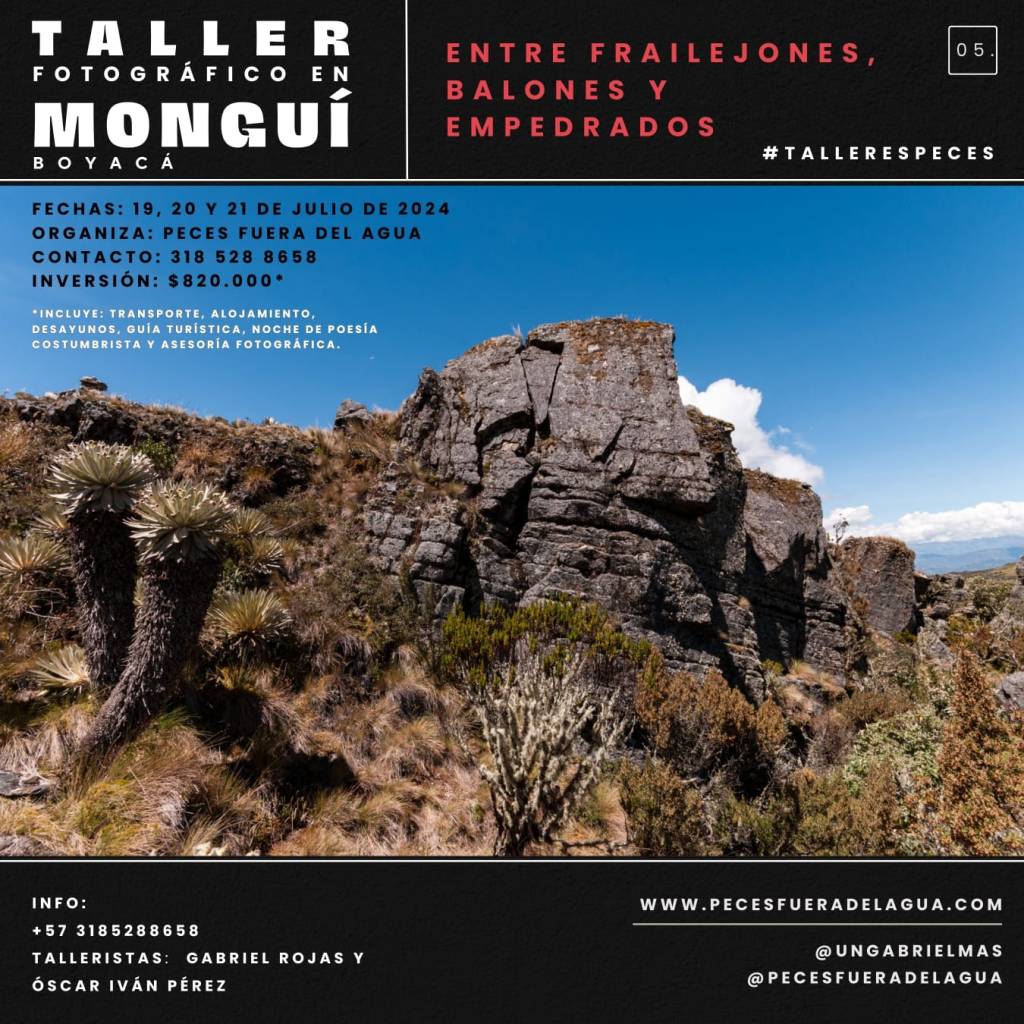 Taller fotográfico en Monguí,&nbsp;Boyacá